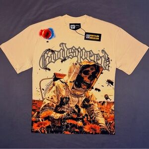 Godspeed Cream Graphic Tee